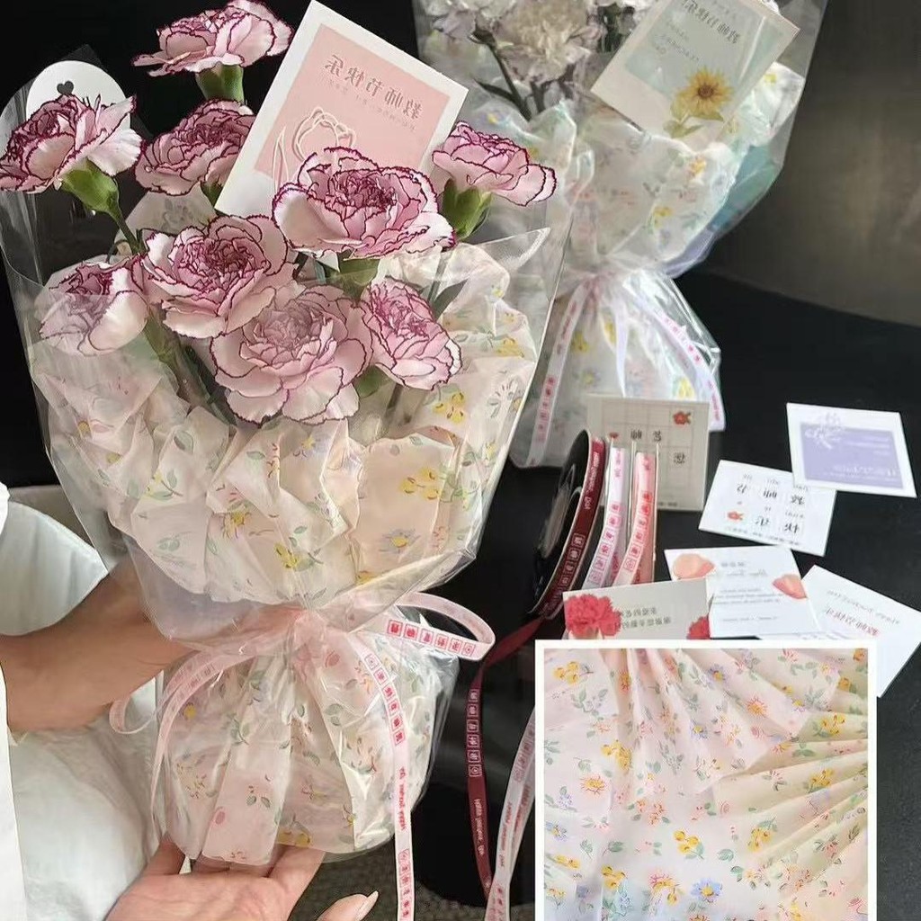 

Kertas Bunga Katun Motif Beruang Taman Cellophane Paper Grosir Wrapping Paper Kertas Buket Waterproof Premium 50cm x 40cm