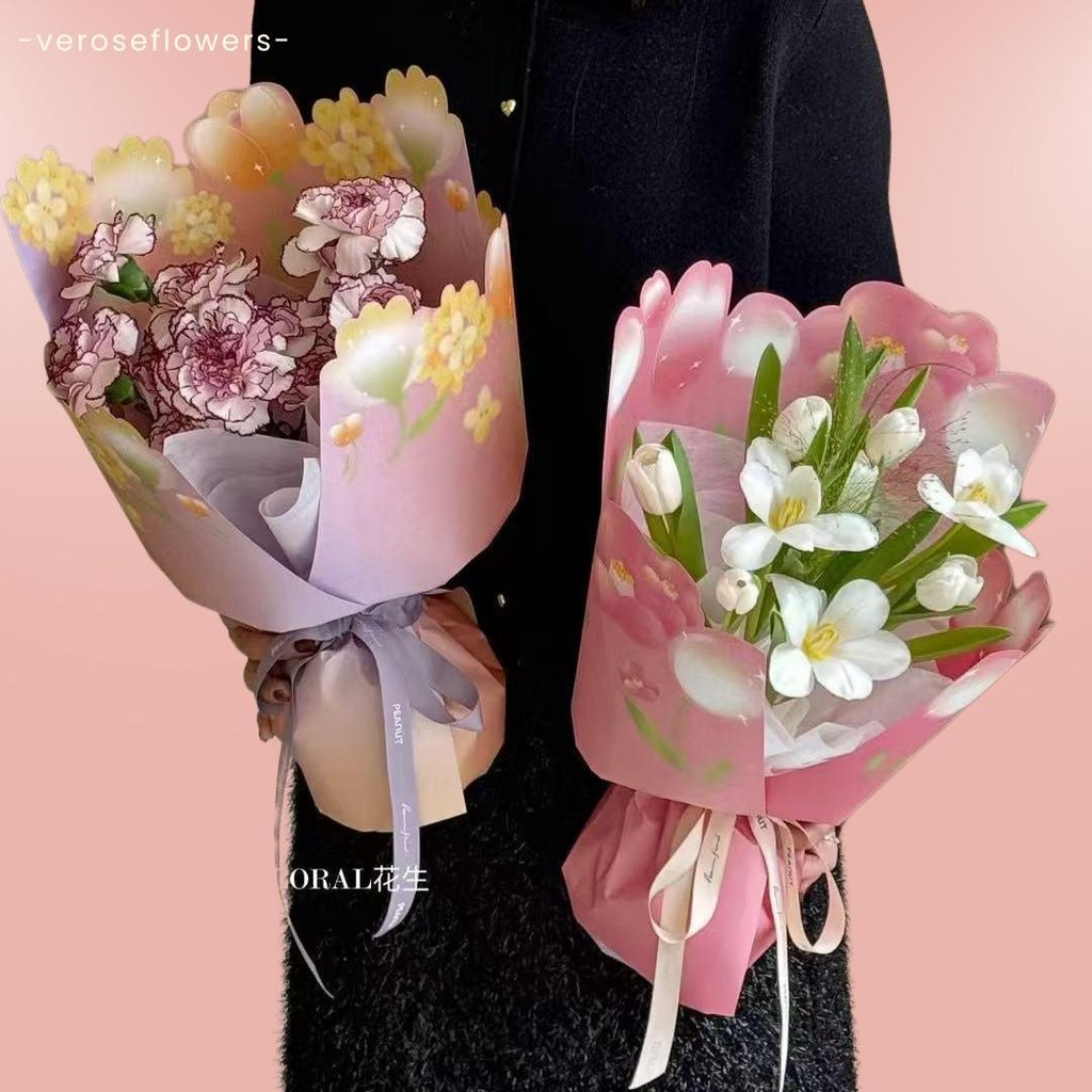 

Kertas Bunga Goddes Day Three Dimesional Cellophane Paper Grosir Wrapping Paper Kertas Buket Waterproof Premium 35cm x 50cm