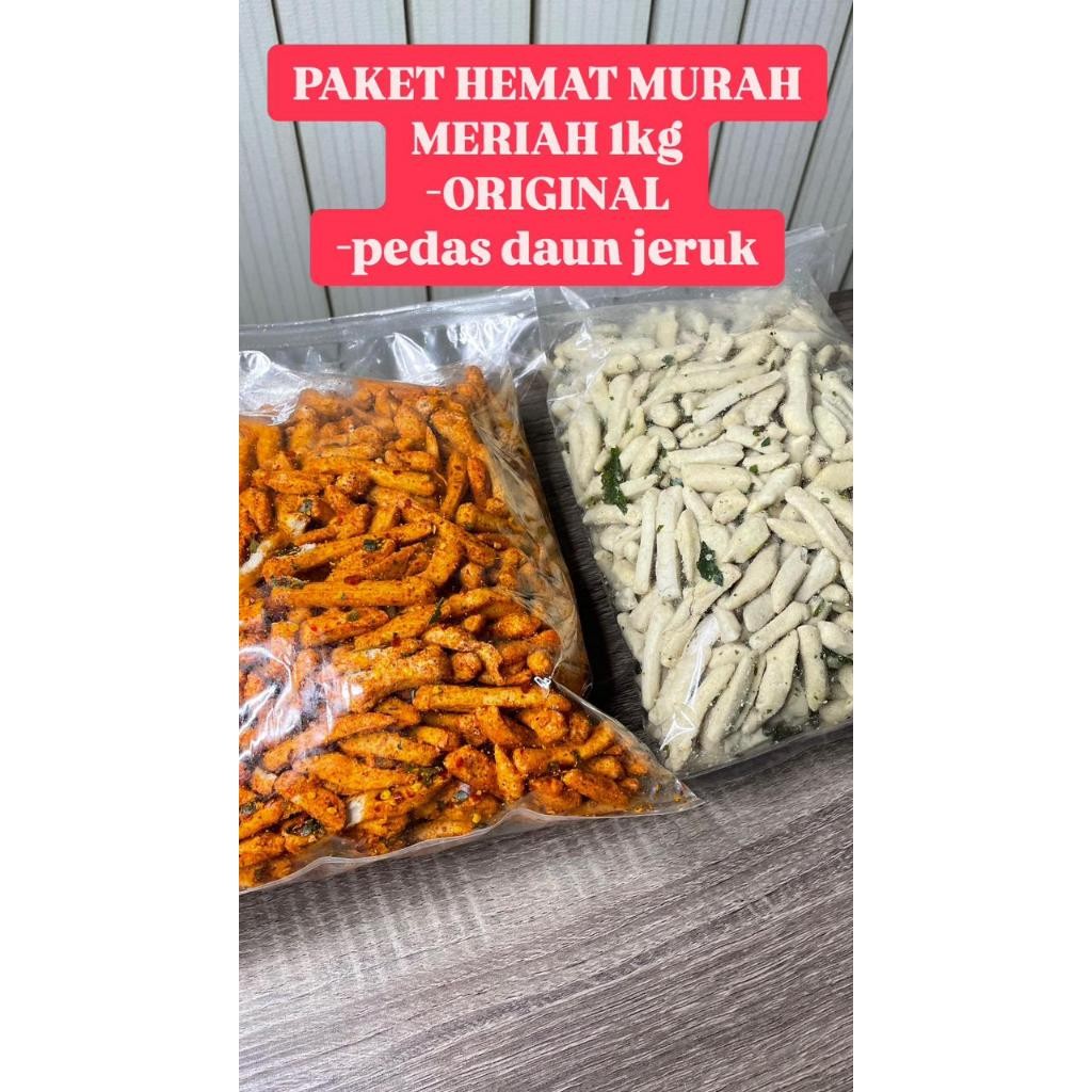 

PAKET BASRENG 500 PEDAS + 500 0RIGINAL DAN JERUK