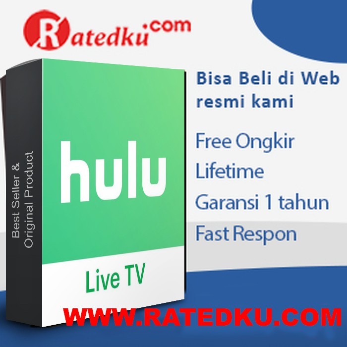 Hulu Live Tv Premium Garansi 1 Tahun Account Testimoni Disamping