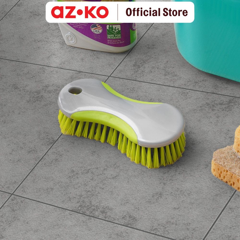 AZKO Sikat Penggosok Serbaguna Perabotan Rumah Sikat Pembersih Lantai Multifunctional Floor Brush