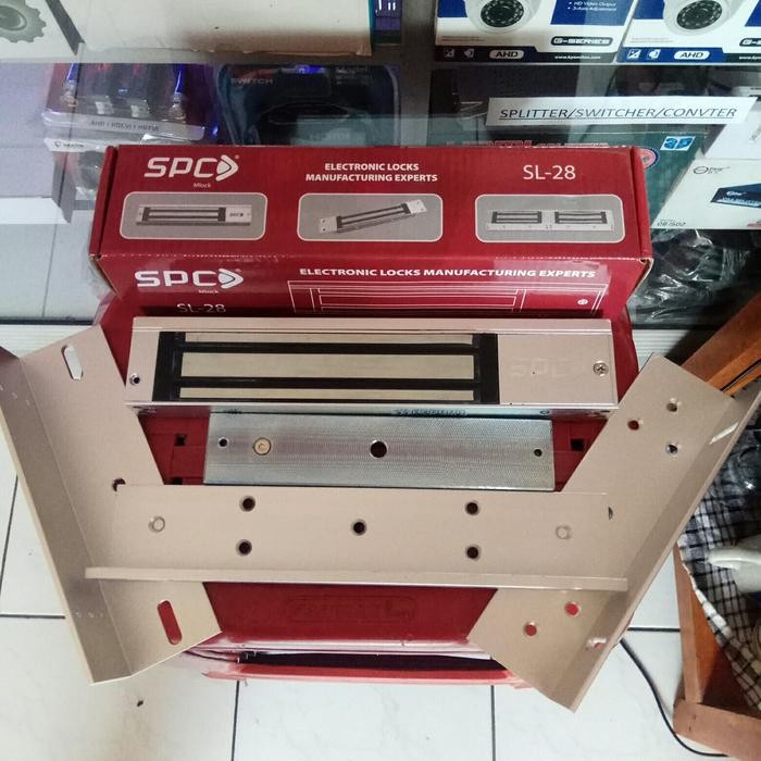 

spc mlock SL-28 + Bracket - electronic locks - Putih