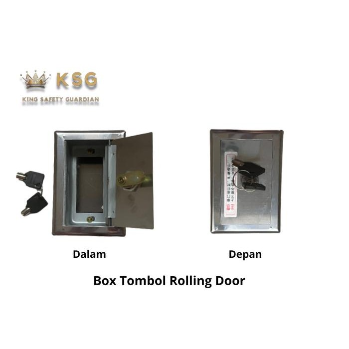 

box tombol rolling door outbow