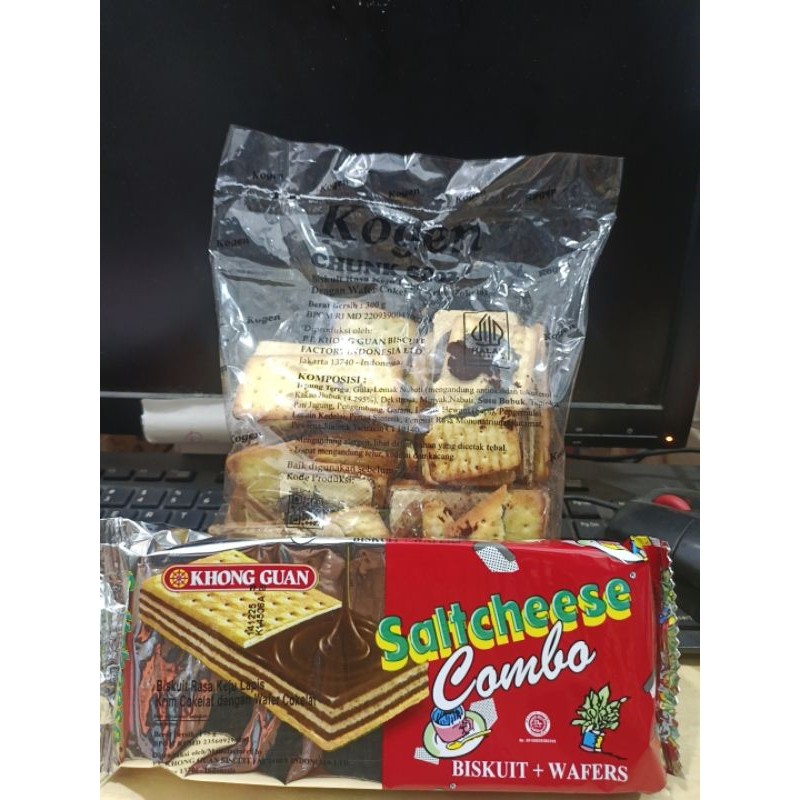 

KHONG GUAN Saltcheese Combo Biskuit Khong Guan Broken 300gr