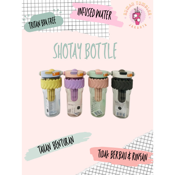 RTJ - Shotay Bottle TRITAN BPA FREE 800mL