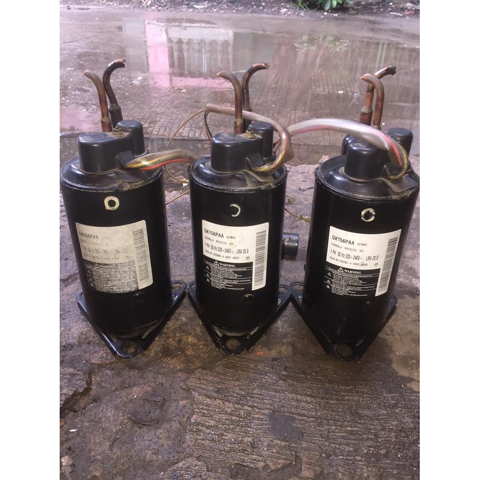 Kompresor ac bekas copotan masih ori. 1pk 2pk 3pk dll