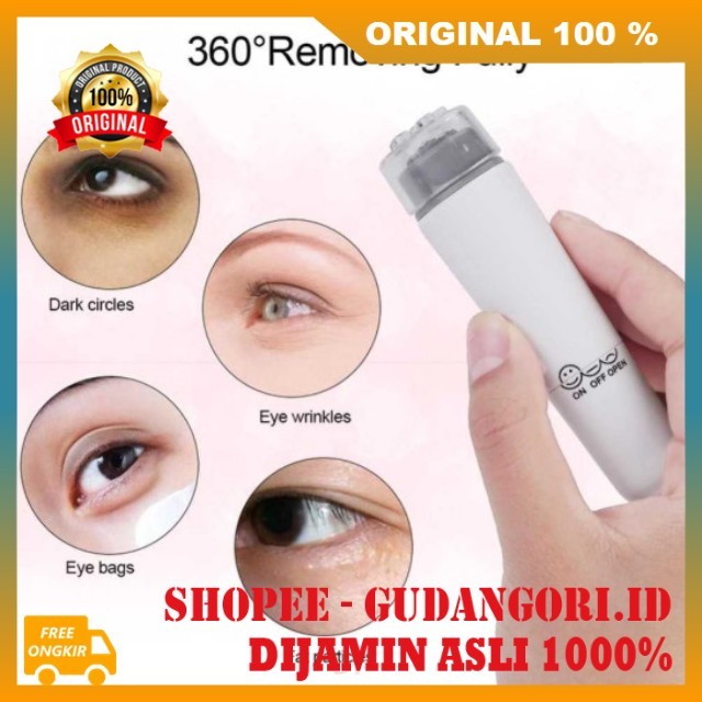 Electric Pen Eye Mini Massager Anti Aging Alat Pijat Kantung Mata Eye Massager Pijat Mata Elektrik O