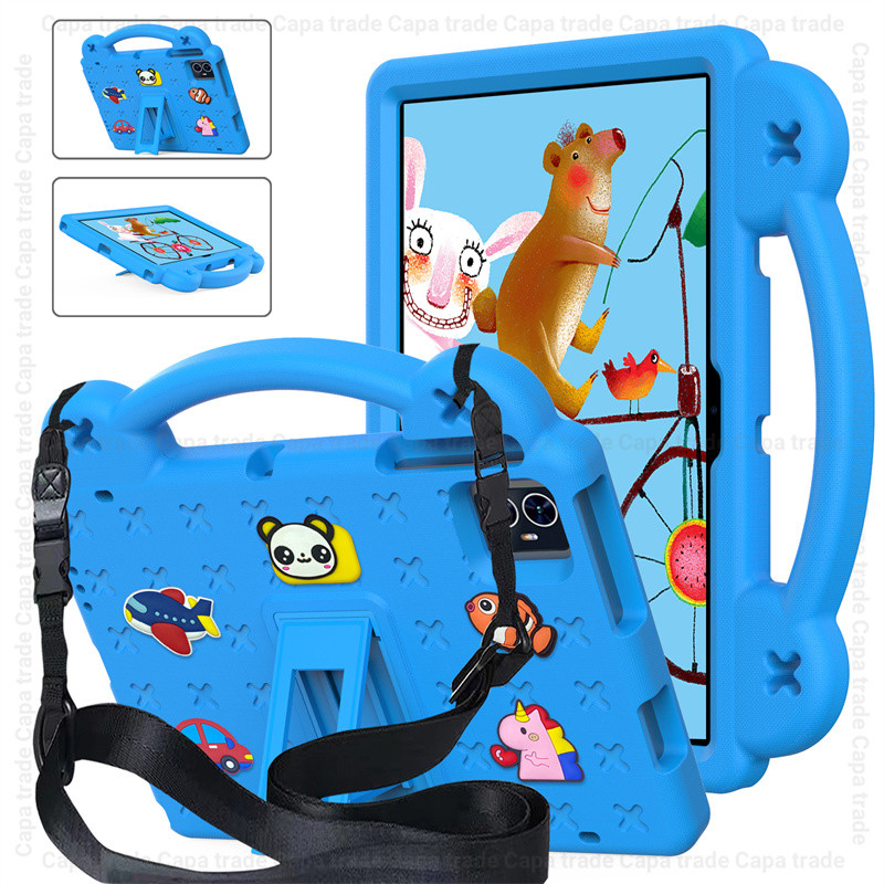 Free Shoulder Strap For Funda Acer Iconia Tab M10 Case EVA Foam 10.1" Tablet PC Portable Shockproof 