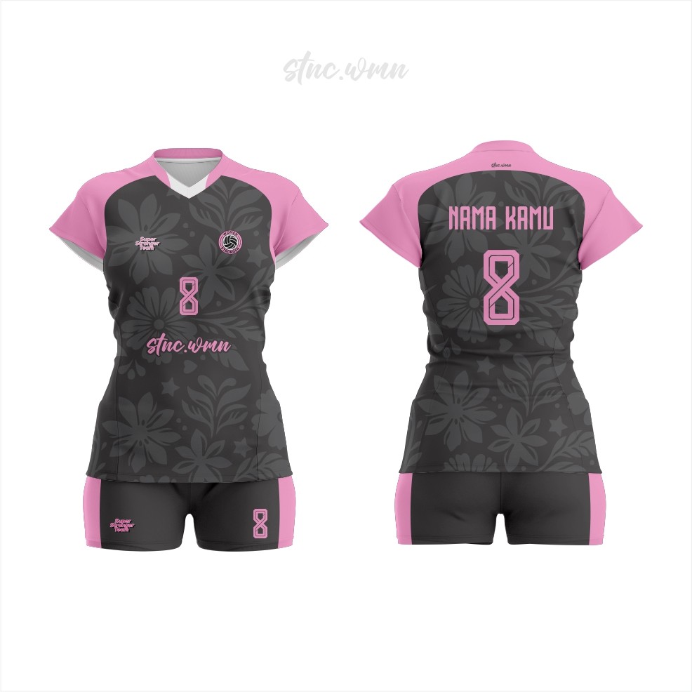 STNC Merch - JERSEY VOLI CEWEK FULL PRINTING / JERSEY VOLI CEWEK / VOLI / GRATIS NAMA DAN NOMOR