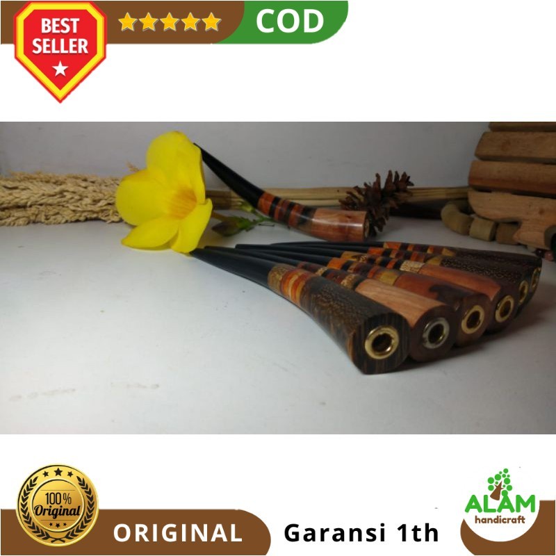 Cangklong Pipa Once Kombinasi Lima Kayu Langka Unik Asli