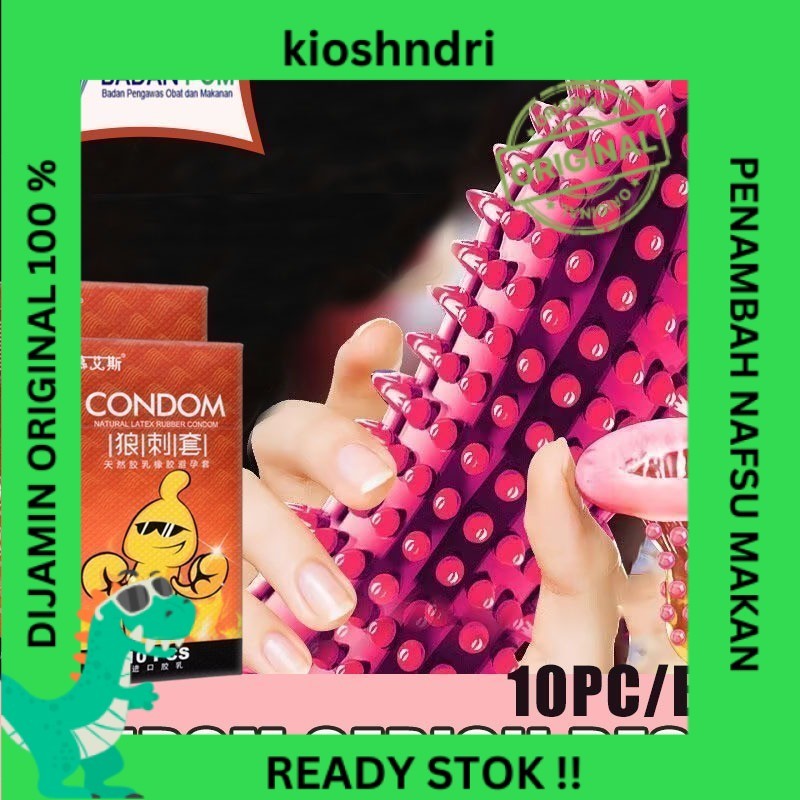 

READY STOK WIR !!! KEAMANAN PRIVASI PASTI TERJAMIN!! KONDIOM gerigii besar Kondom gerigii kasar Kondom bergerigii Kondom sutra bergerigi 10pc/Box ringbergerigi sutra bergerigi silicon bergrigipemuas istri " -KIOSHNDRI