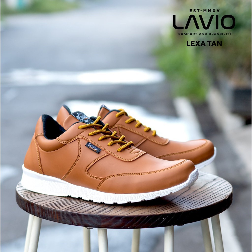Lavio Sepatu Pria Sneakers Safety Original Lexa
