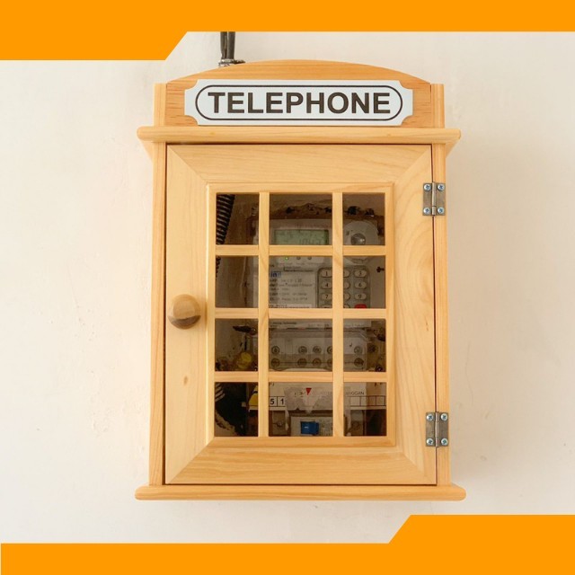 Box Meteran Listrik Token Electric London Kayu Natural Termurah