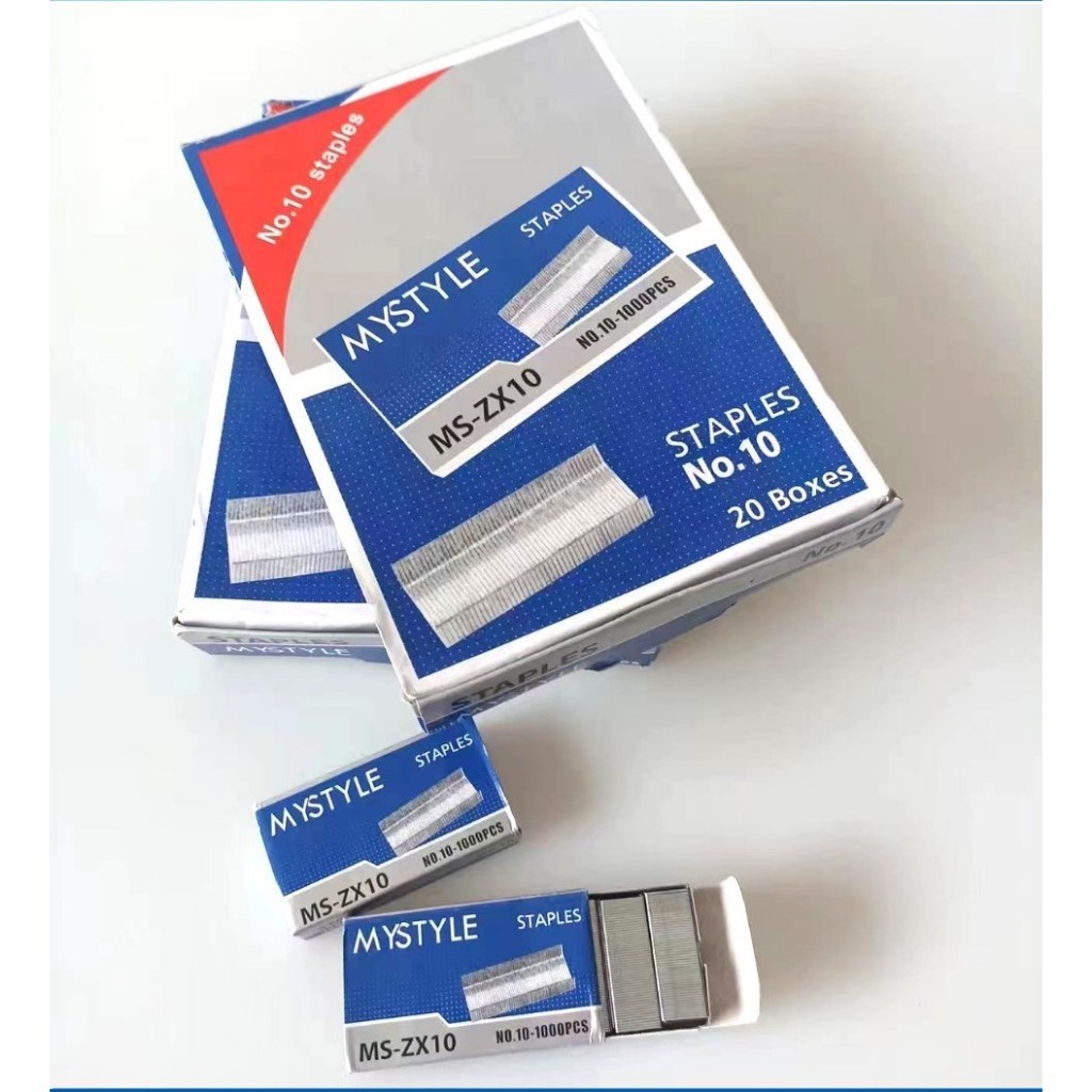 

BOBOMARTS BOBOMART MS-ZX10 1PACK ISI 20 BOX KECIL ISI STAPLES No.10 MS-ZX101 MURAH