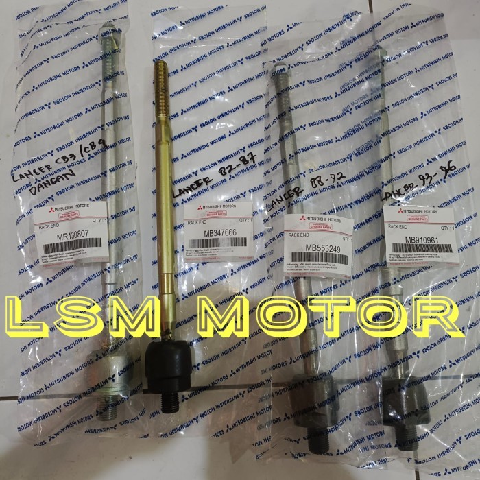 PART rack end long tie rod lancer BARU