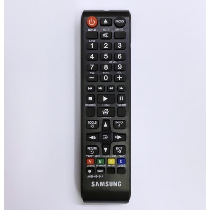 REMOT REMOTE HOME THEATER HOMETHEATER DVD SAMSUNG AH59-02418A ORIGINAL