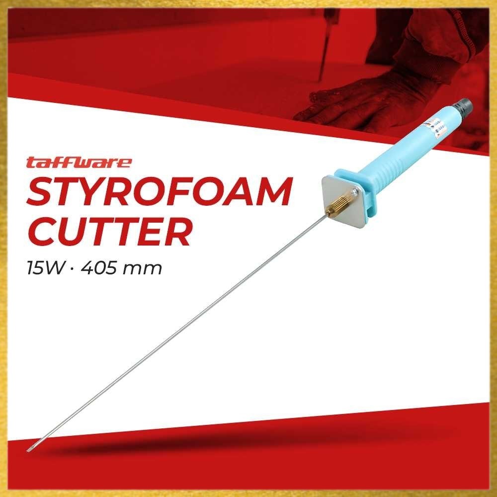 

Taffware Pemotong Busa Polystyrene Styrofoam Cutter 15W 405mm - CT25