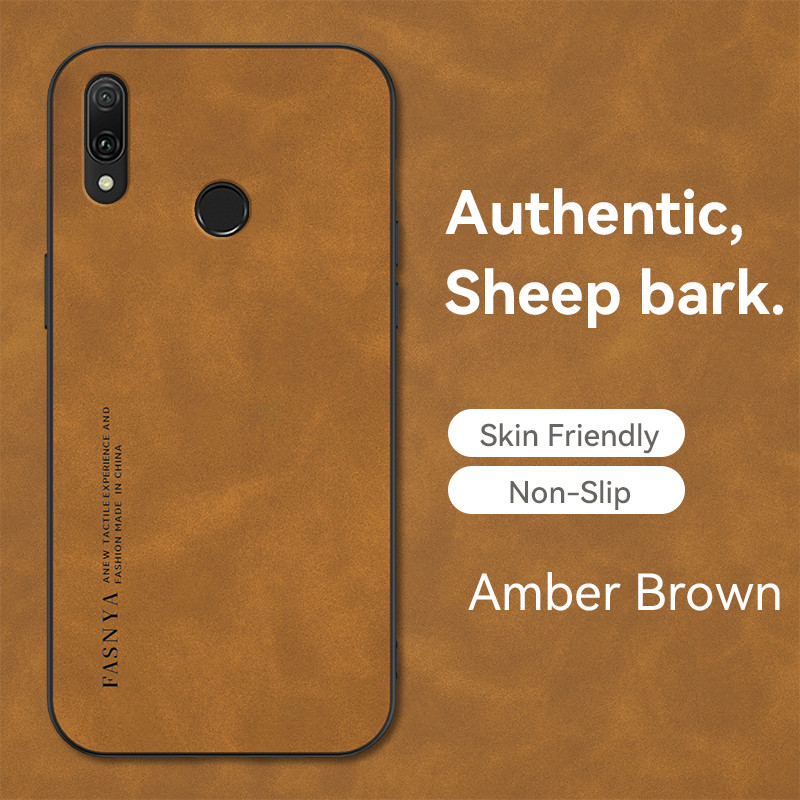 Casing Ponsel untuk huawei y7 2019 huawei y7 prime 2019 huawei y9 2019 Penutup Belakang Kulit Lembut