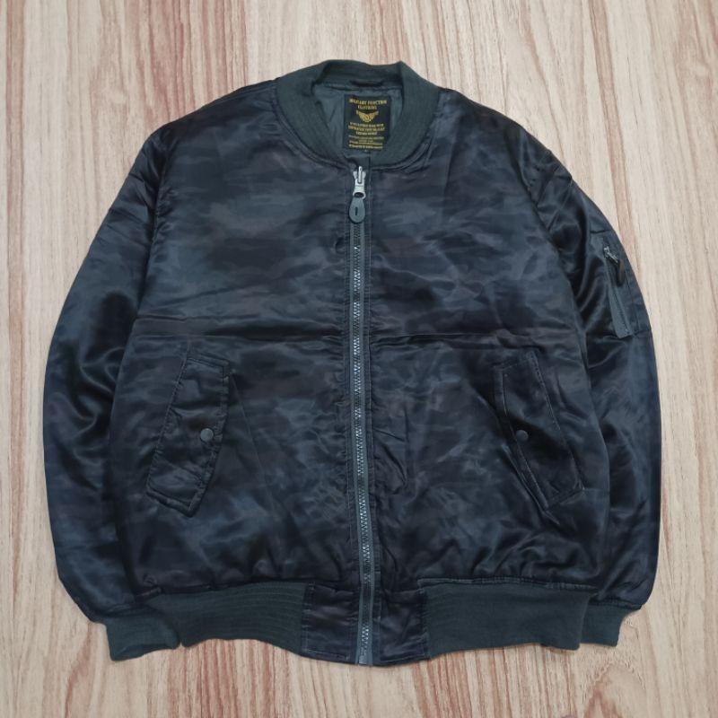 JAKET BOOMBER TNI Camo Bomber Jacket