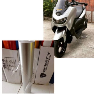 MAXDECAL 7600 - SMC01 SILVER Super Matt Chrome Doff Premium Wrap [METERAN]