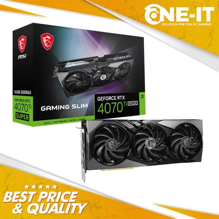 VGA MSI GeForce RTX 4070 Ti SUPER 16G GAMING SLIM 16GB GDDR6X