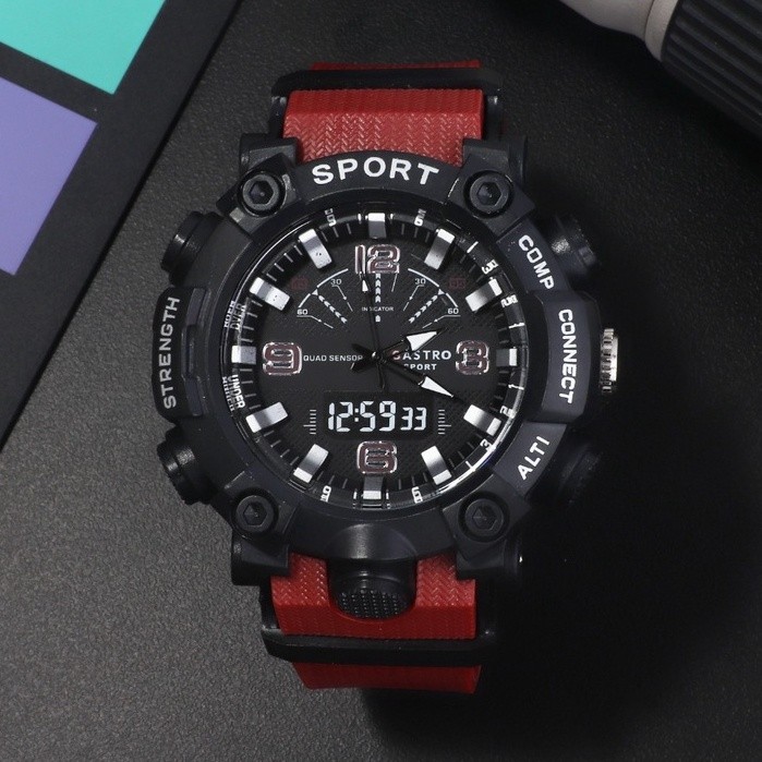 JAM TANGAN PRIA GASTRO SPORT JAM TANGAN ANALOG  ANTI AIR