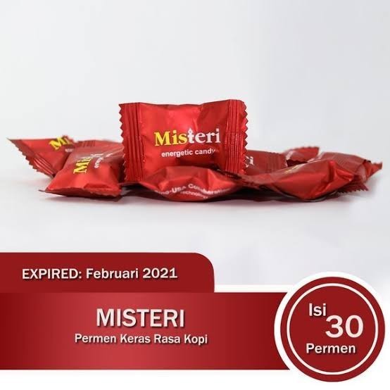 

permen misteri asli candy box - permen obatkuat rasa coklat isi 30