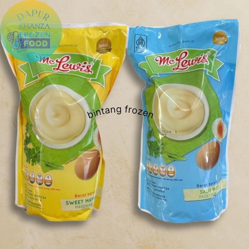 

Mc Lewis Mayo Sweet Origanal / Manis - 500 gr & 1 gk