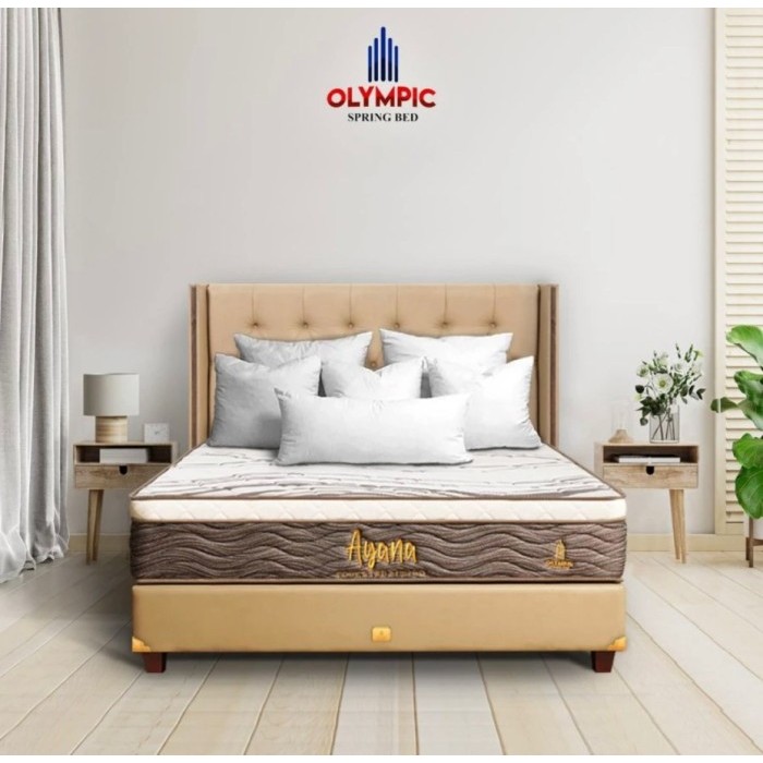 SPRINGBED AYANA BY OLYMPIC | FREE ONGKIR* | KASUR FULL SET | KASUR POCKET KAMAR TIDUR