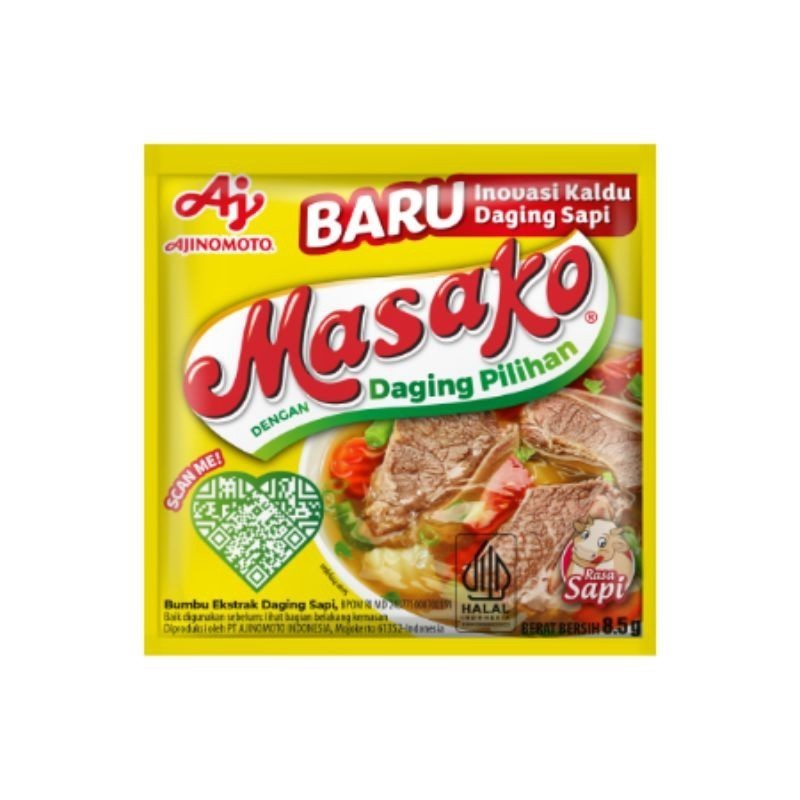 

Masako Rasa Sapi Renteng 12 x 8,5gr - ABO