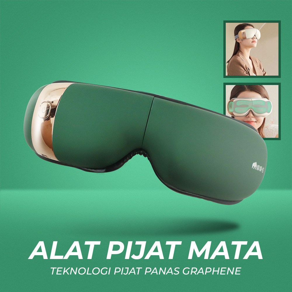 

- Momoda Alat Pijat Kompres Mata Elektrik Compress Eye Massager - SX325 -