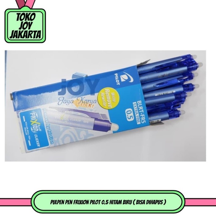

TERBARU Pulpen Pen Frixion Pilot 0.5 HITAM BiRU ( Bisa Dihapus ) - 05 BIRU