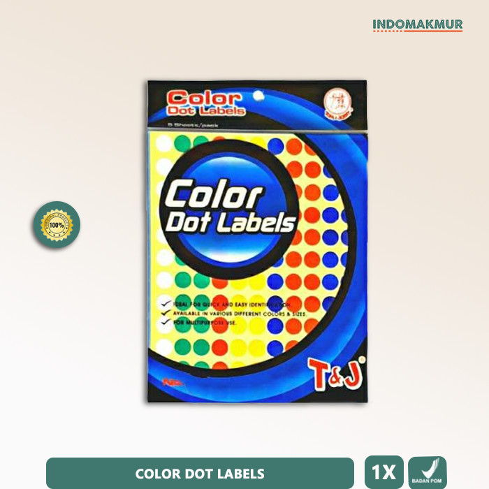 

Sticker - Color Dot Labels