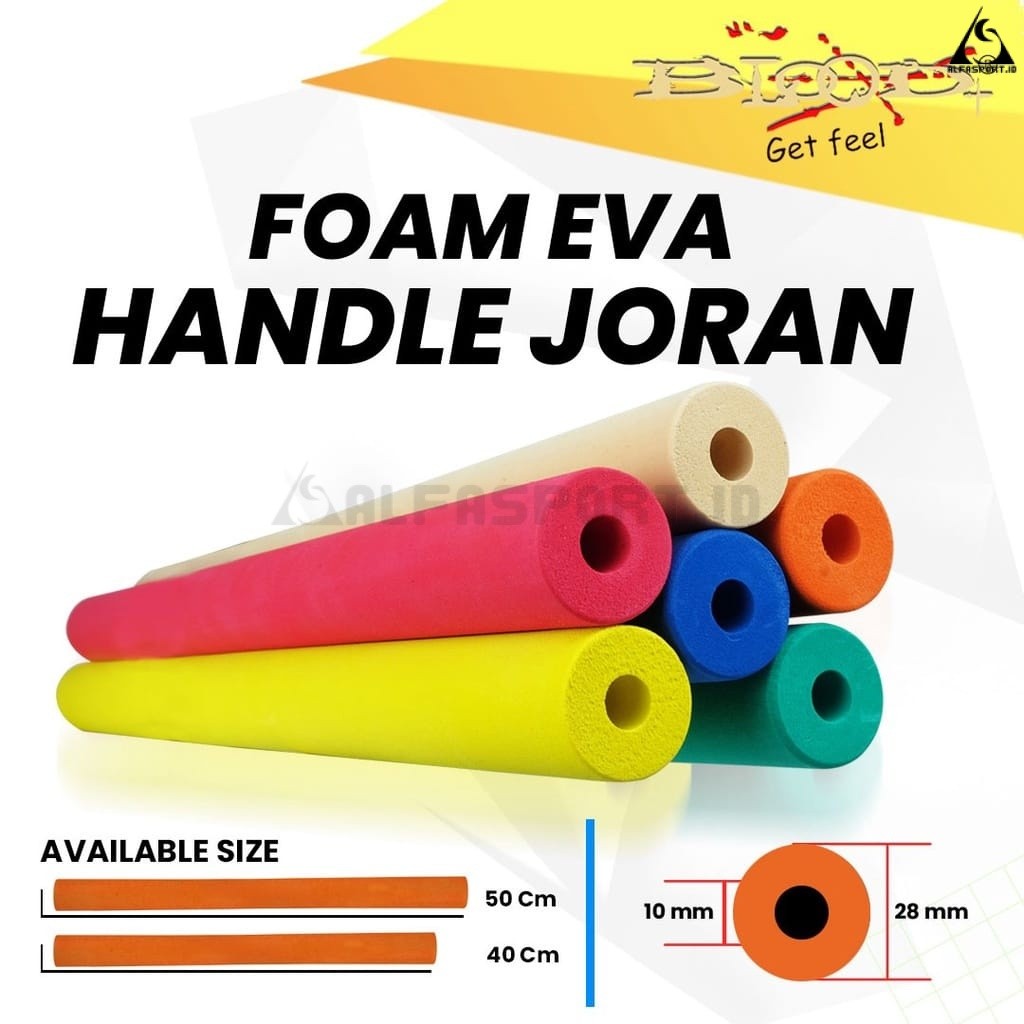 AlfaSport.id Blood Busa Eva Warna Polos Camo Loreng Army Gagang Joran Pancing Hard 40cm 50cm Blood-X