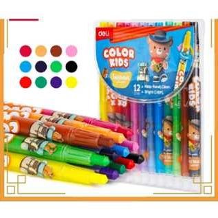 

Deli crayon putar/Twistable 12 col C223-12