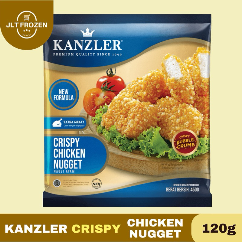 

Kanzler Crispy Chicken Nugget 120gr (kecil)