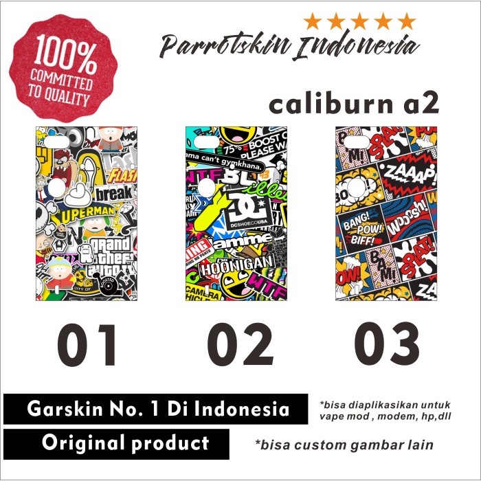 Garskin Skin Caliburn A2 JDM bomb edition pod