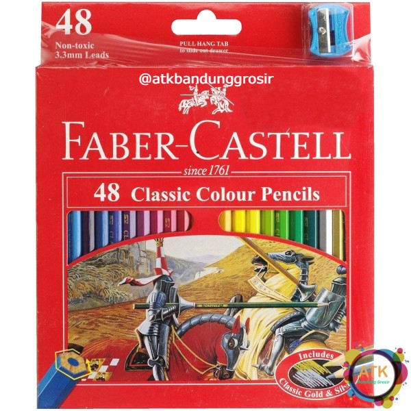 

Pensil Warna Faber-Castell 48 Classic Colour Pencils 115858