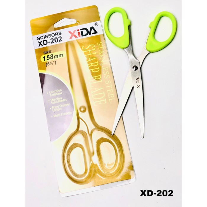 

Gunting Impor Xida XD –202 Bahan Stainless Steel Size 158 mm Blades Gunting Pemotong Multifungsi Bahan Stainless Steel High Quality - GUNTING XD-202