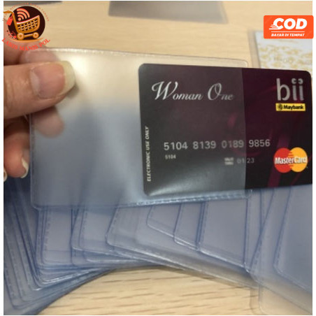 

LMP Sampul Cover DOFF Kartu ATM, KTP, SIM Plastik Pelindung Anti Gores