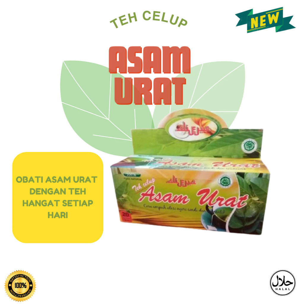 

BELI TEH CELUP ASAM URAT 20 SACHET Membantu mengobati Penyakit Asam Urat Nyeri sendi