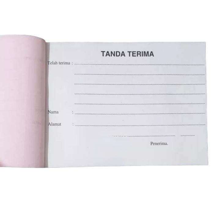 

TERLARIS! tanda terima kecil 2ply rangkap 2 - 10 pcs