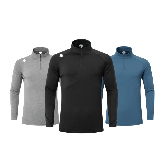 Baju Golf Polo Pria Long Sleeve Shirt Polyester Lengan Panjang Olahraga Outdoor Golf