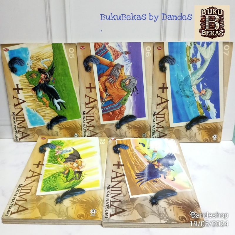 Komik + Anima by Mukai Natsumi - Komik Bekas Preloved