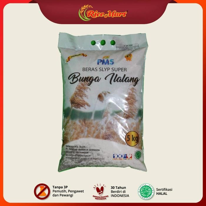

[BARU] Beras SUMO Merah 5 kg "Fortifikasi" - Beras Premium - Nasi Pulen - Produk Indonesia - B.ILALANG 5 kg