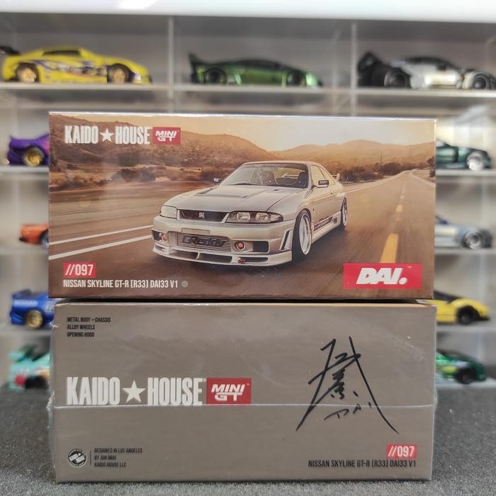 MINI GT KAIDO HOUSE 097 Kaido GT Nissan Skyline GT-R (R33) DAI33 V1