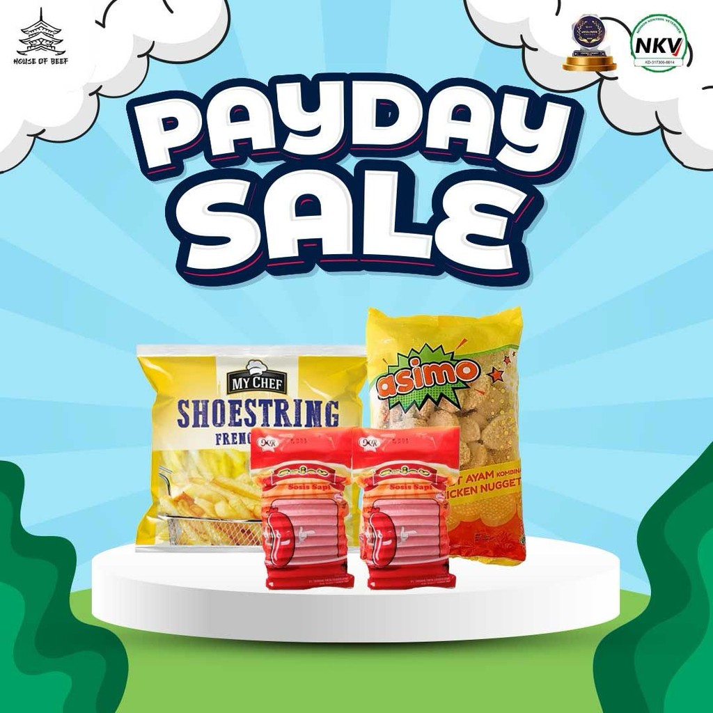 

[BOMBASTIS] Sosis Kentang Naget Dapat 3kg