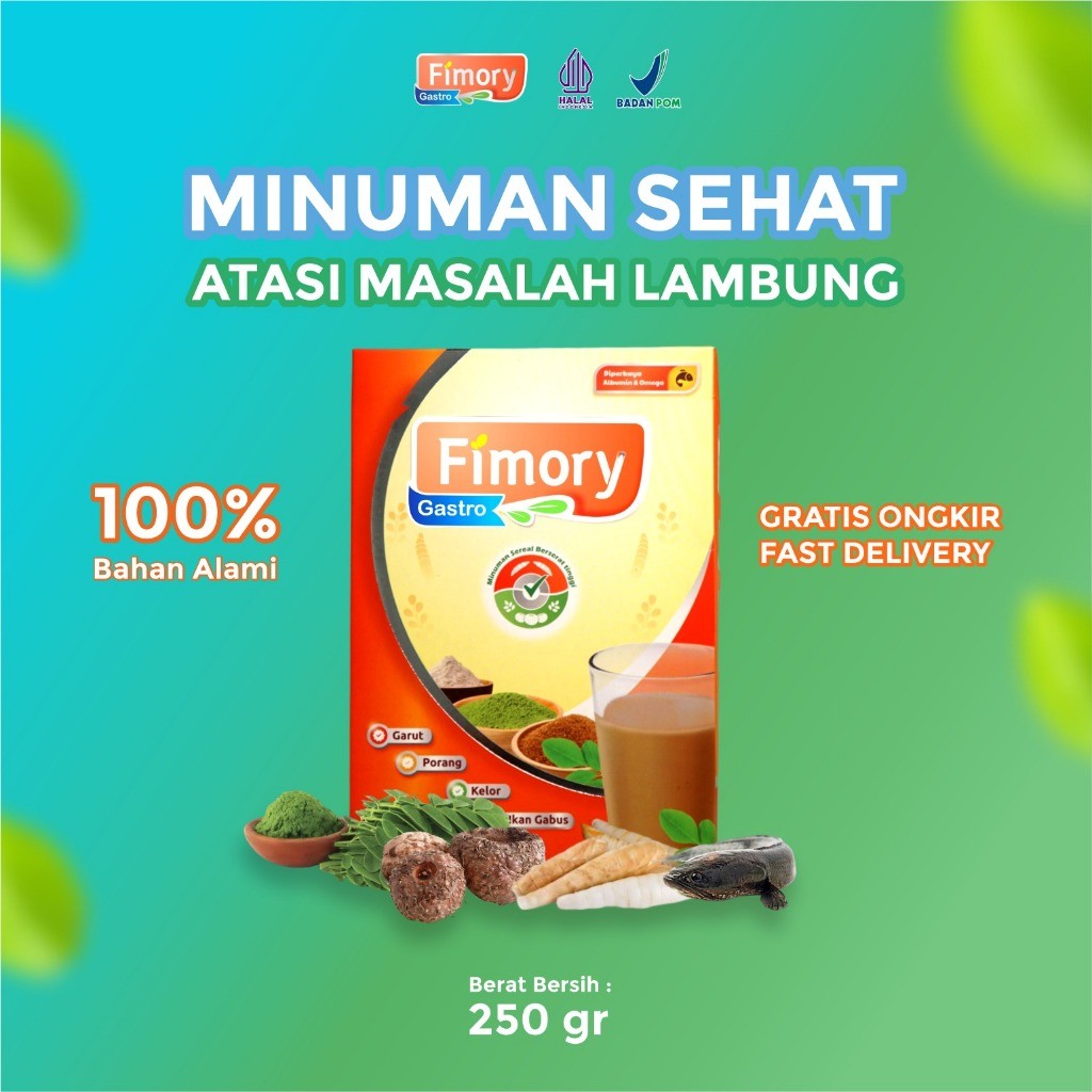 

TERLARIS 1 Box Fimory Gastro Ampuh Atasi Asam Lambung, Gerd, Dan Tukak Lambung