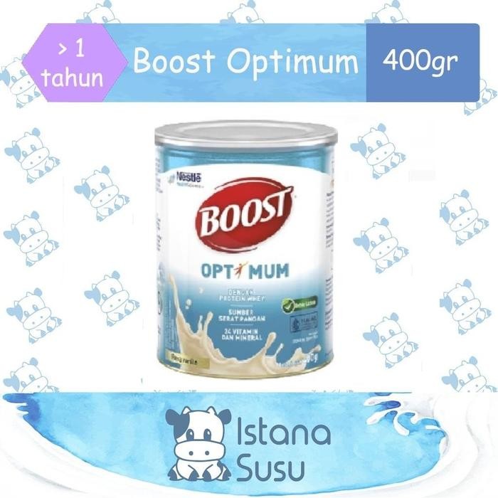 

[Best Seller] Boost Optimum Susu Bubuk Kaleng 400gr - Vanila 400g