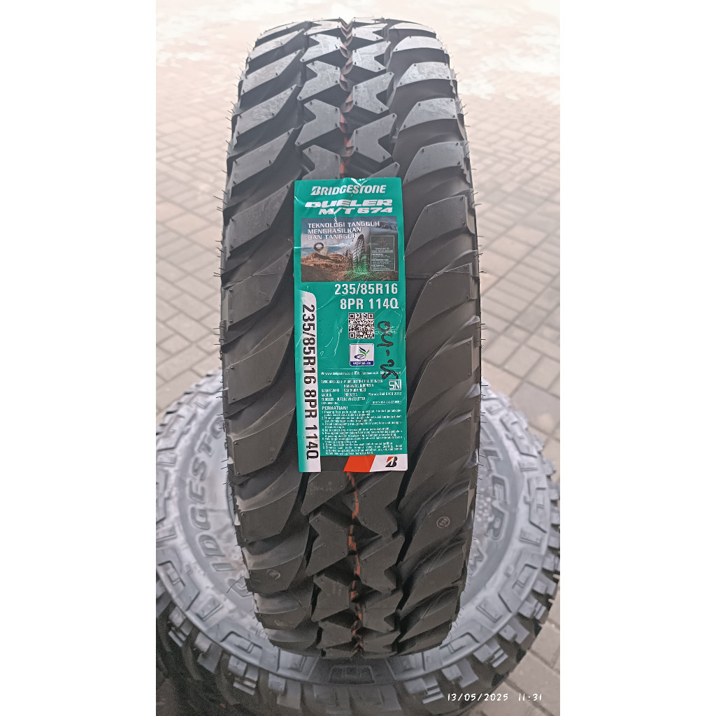PROMO Bridgestone Dueler MT D674 235/85 R16 - Ban Mobil Offroad